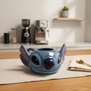 Disney Stitch Blue Ceramic Mug